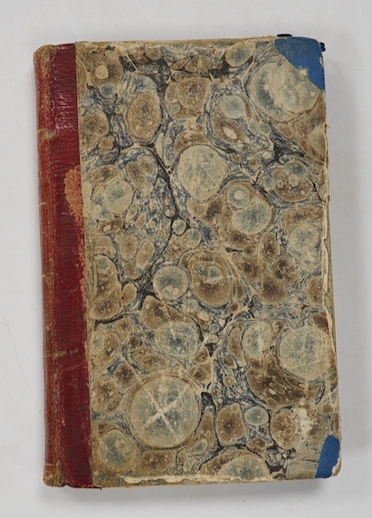 [Sandham, Elizabeth] - Sketches of Young People; or, a Visit to Brighton ... first edition. engraved frontis., original red quarter calf and marbled boards, gilt ruled and lettered spine, 12mo. printed for Harvey and Dar